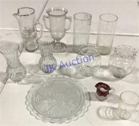 Glass Cups and Decorations