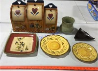 Plates and Decorative Boxes