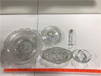 Glass Bowls and Decorations