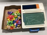 Fisher Price chalk board & magnetics