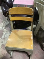 Vintage student chair