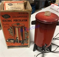 Electric Percolater 22 cups