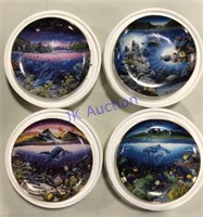 Marine Life Collectors Plates by Robert Lyn Nelson