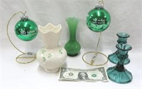 St Patrick-ornaments-vases-candle holders