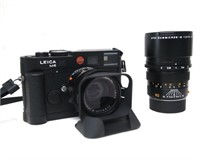 Leica M6 with two pristine Leica Lenses
