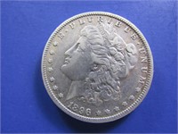 1896-O Morgan Silver Dollar