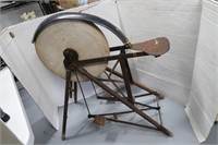 Vintage Stone Grinding Wheel-19"Dia