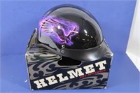 NIB Hot Leathers Helmet DOT Approved-Sz. Med.