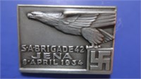 World War II German Pin w/Swastika-1934