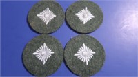 4 World War II German Patches