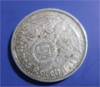 1938 German Silver Coin