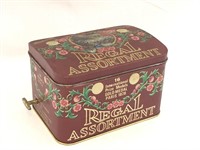 J and J Music Box Regal Assortment Tin