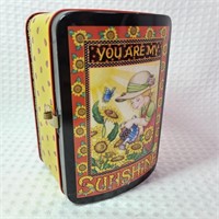 You Are My Sunshine Collectible Tin