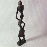 Wooden Woman Hand Carved Sculpture