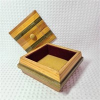 Unusual Wooden Keepsake Box