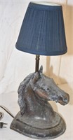 VINTAGE HORSE LAMP ! -E-2