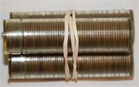 3-ROLLS US WHEAT PENNIES ! -OAK-2