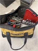 Dewalt Tool Bag And Assorted Tools