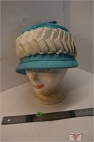 Lady's Hat on Styrofoam Head