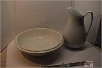 Alfred Meakin Pitcher and Bowl