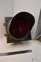 Vintage Red Traffic Light