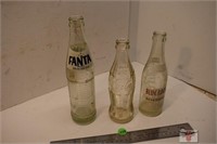 3 - Vintage Pop Bottles