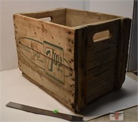 Wooden "7UP" Crate