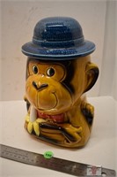Monkey Ceramic Cookie Jar