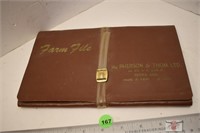Vintage legal Folder