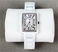 Swiss Legend Bella Diamond Ceramic MOP Watch