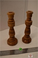 Wooden Candle Sticks