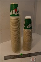 7UP Plastic Cups