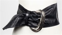 Ibisco by Vanessa Witke Embossed Leather Belt