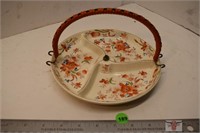 Handled 3 part Dish Made in Japan
