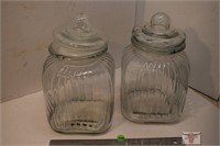 2 - Glass Canisters