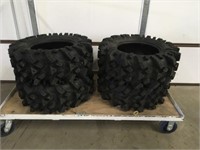 NEW Set of 4 Super ATV Intimidator Tires