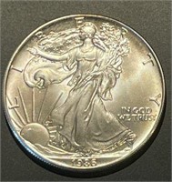 1986 Marked as Silver Eagle One oz. One Dollar