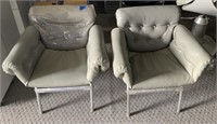 2 salon chairs