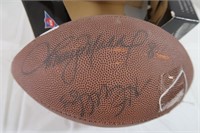 Autographed Tommy Maddox Wilson Football
