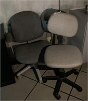 2 office chairs