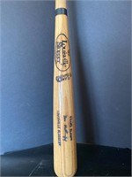 Louisville slugger wooden bat