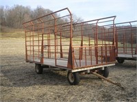 MEYER 16' BALE THROW WAGON ON GEHL GEAR