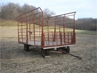 MEYER 16' BALE THROW WAGON ON GEHL GEAR