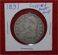 1831 Capped Bust Half Dollar