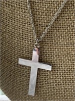 Sterling Silver Cross Necklace