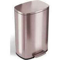 SoftStep 50L Trash Can Colour Rose Gold