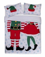 Holiday Time Duvet Cover Set Double/Queen