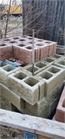 Pallet of cinderblock