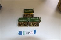 Three Boxes of Remington 22 High Velocity Rounds.