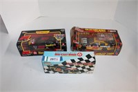 Nascar Die Cast Coin Bank and #28 & #22 Cars